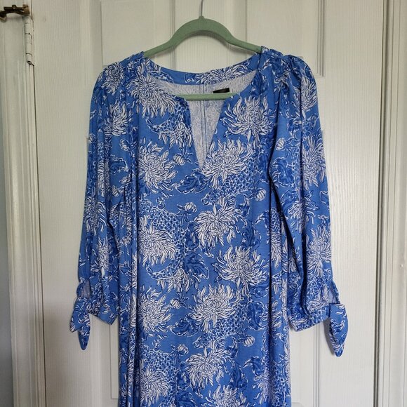 Lilly Pulitzer Blue Dress - Picture 2 of 4